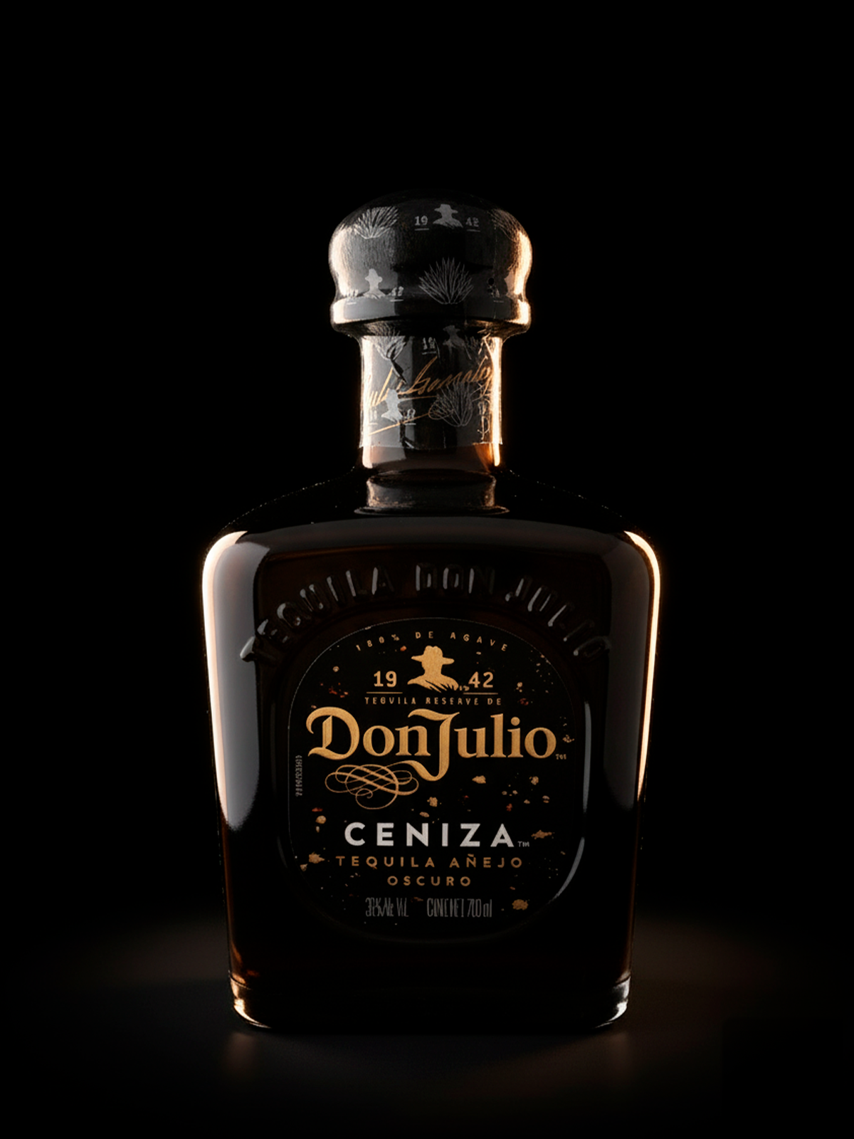 Tequila añejo don julio ceniza 700ml PREMIUM