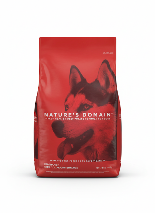 natures domain alimento para perro pavo/camote 15.87 kg