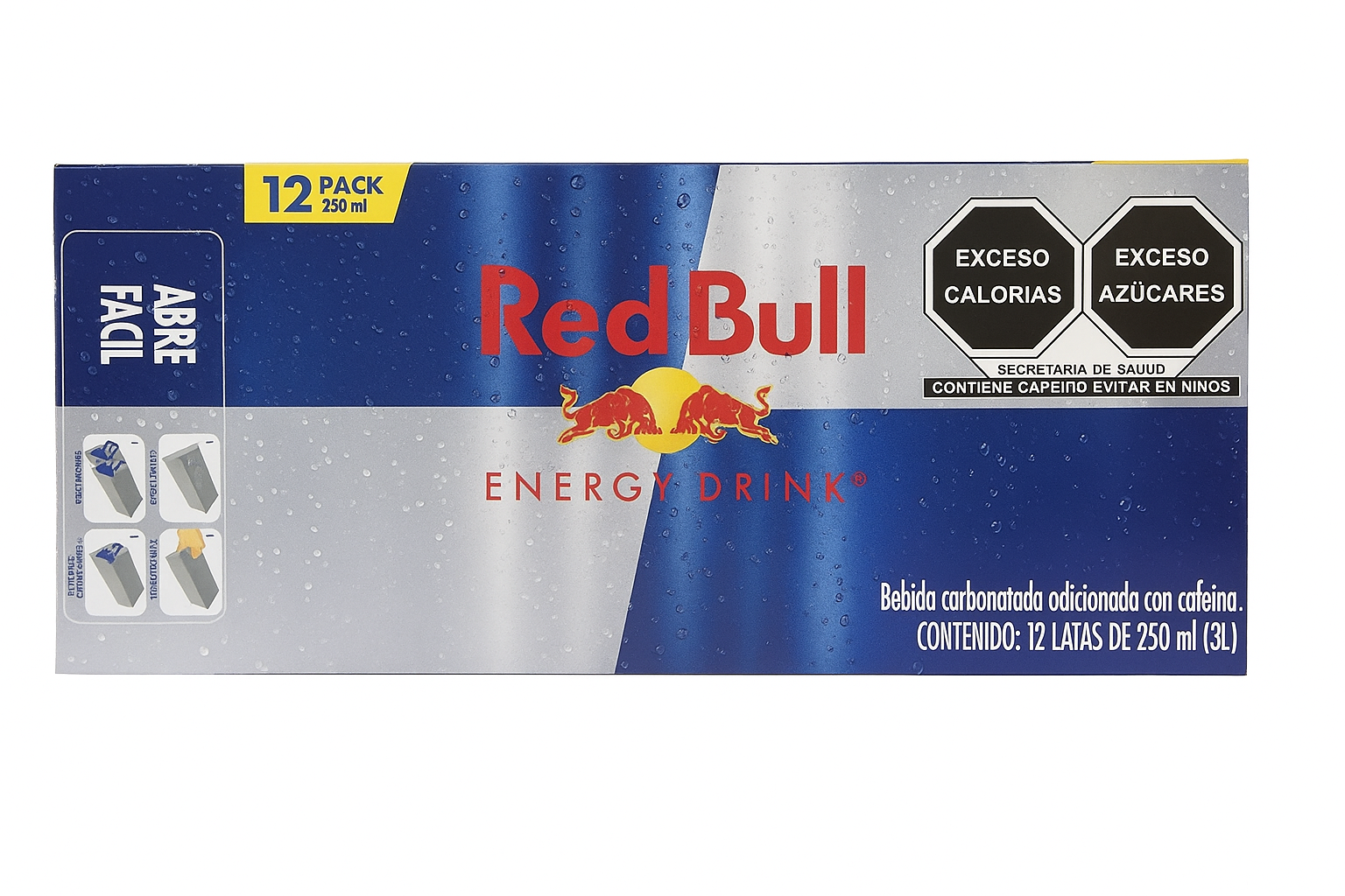 RED BULL bebida energetica 12/250 ML
