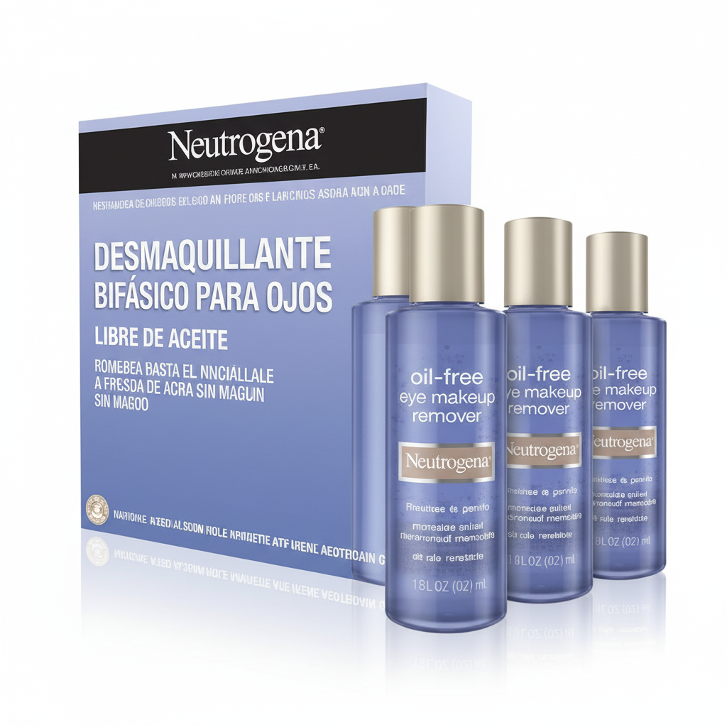 NEUTROGENA DESMAQUILLATE P/OJOS 3/162ML
