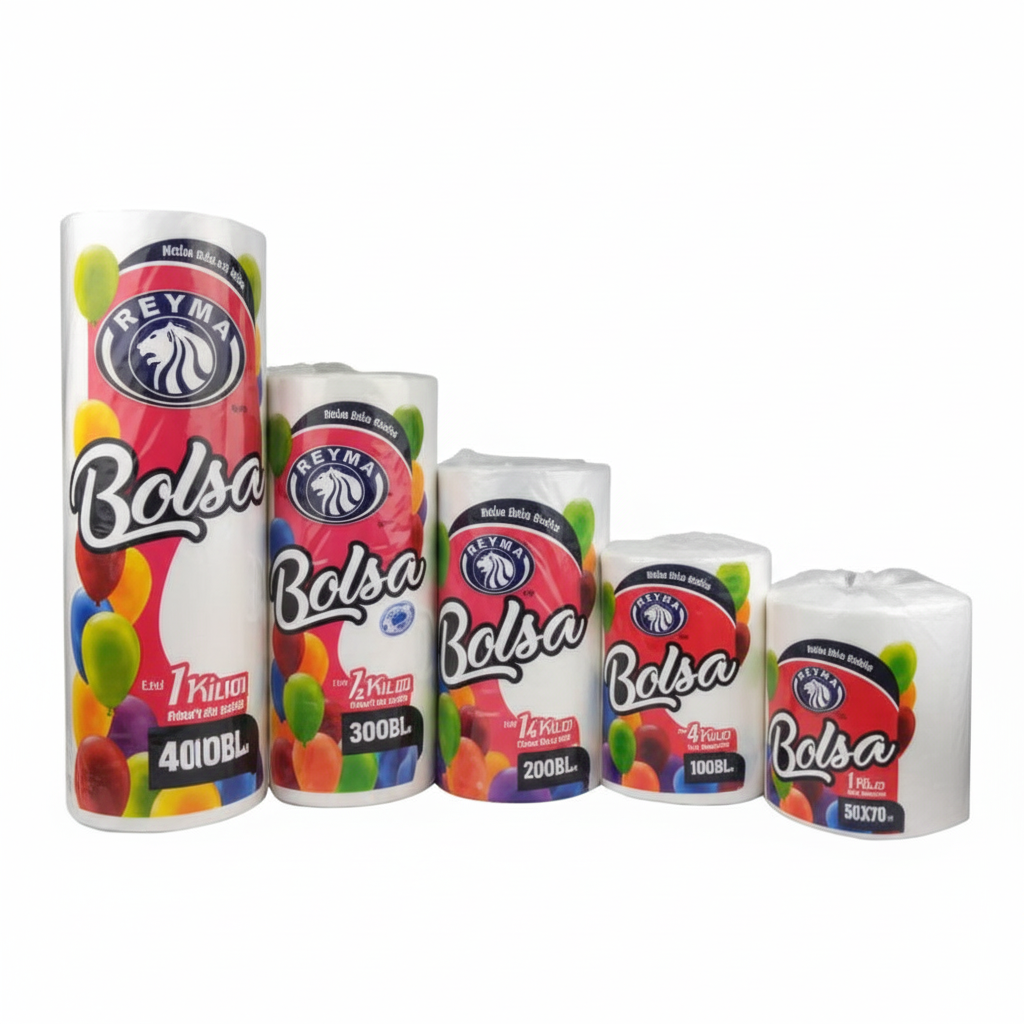 bolsa en rollo de baja densidad ( 1 KILO)