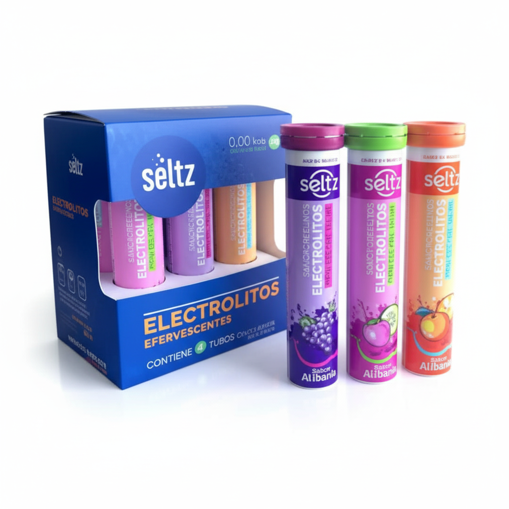 SELTZ ELECTROLITOS MIX 6 DE 13 TABLETAS C/U