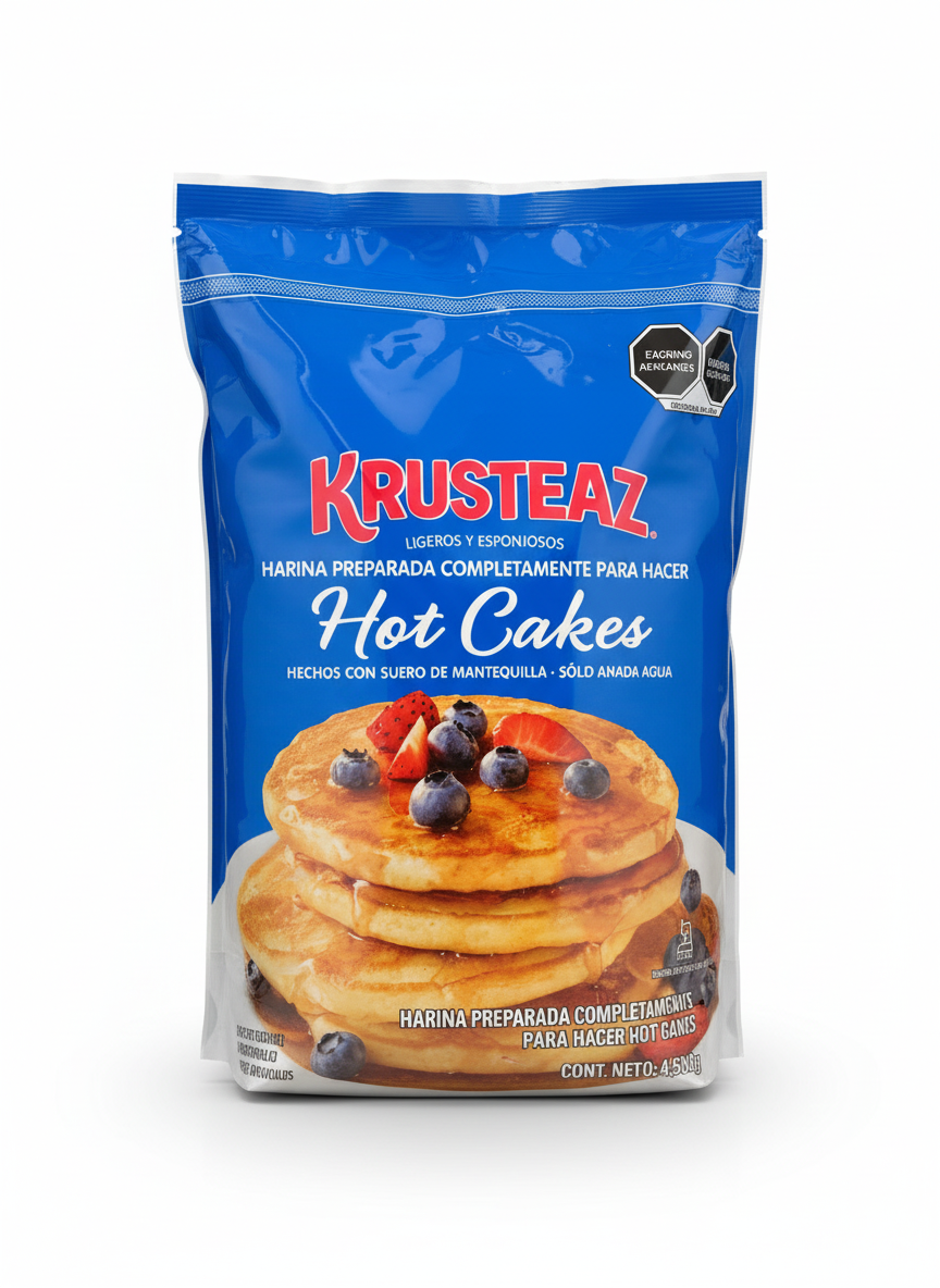 KRUTEAZ HARINA PARA HOT CAKES 4.5 KG