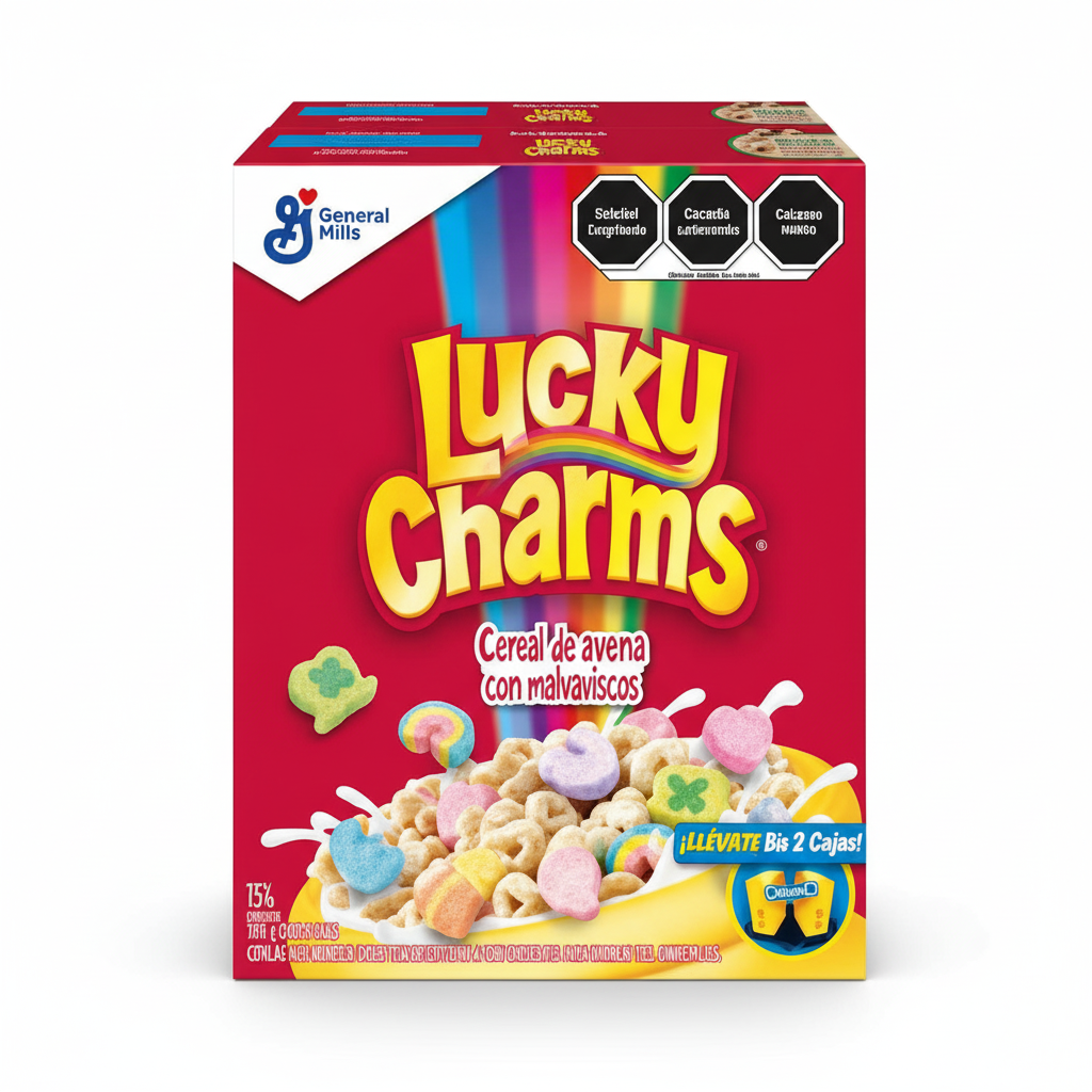 GENERAL MILLS LUCKI CHAMS 2 pack