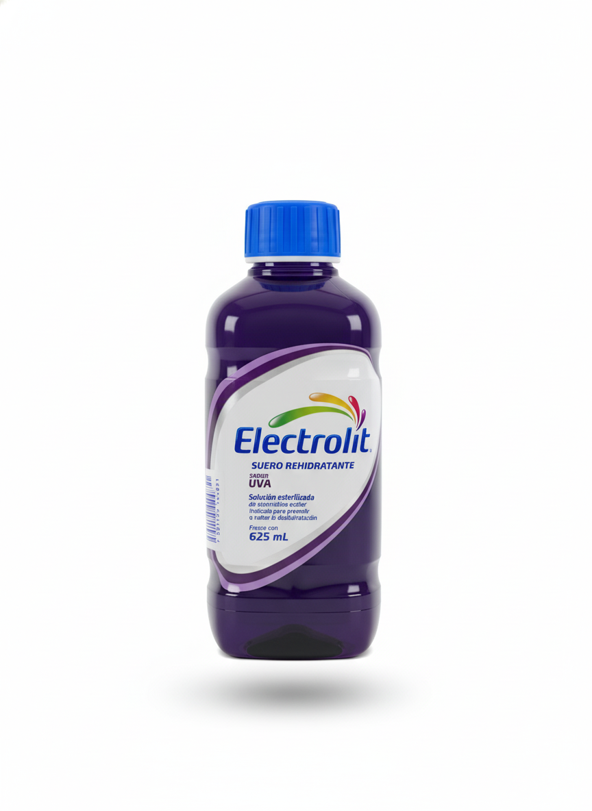 CAJA ELECTROLIT 625 Ml c/12 piezas 4 SABORES (uva,naranja mandarina, fresa kiwi, coco)