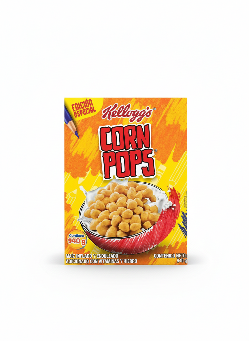 KELLOGG S CORN POPS 940 G