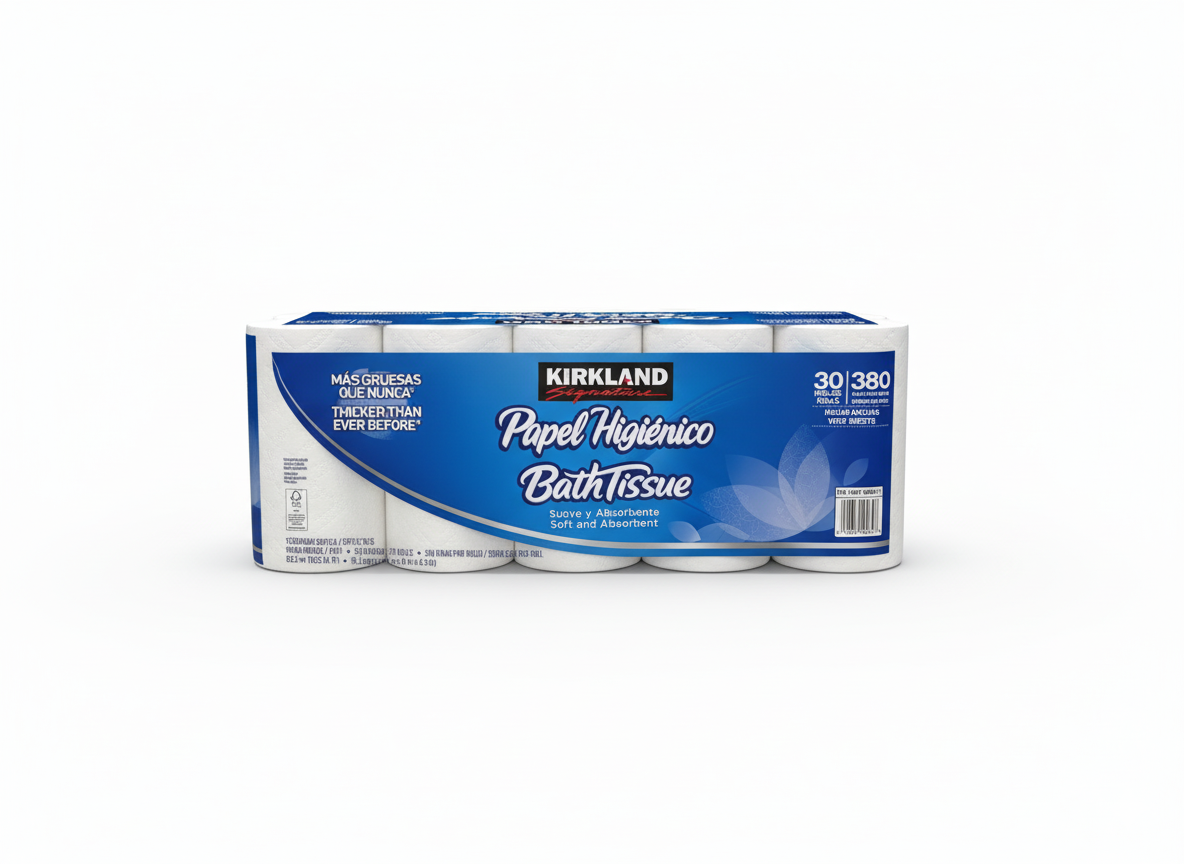 KIRKLAND SIGNATURE PAPEL HIGIENICO 30/380 HOJAS