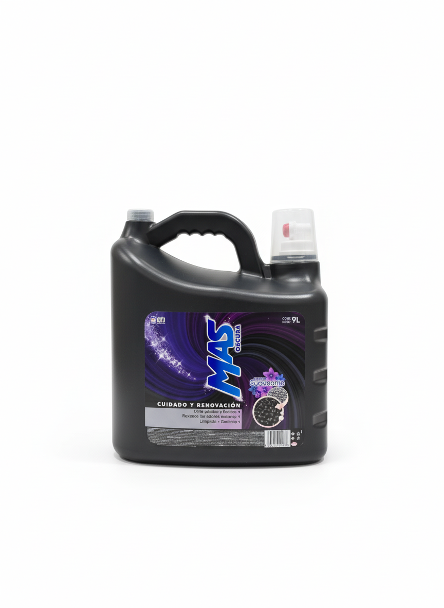 MAS OSCURA DETERGENTE LIQUIDO 9L/120 CARGAS