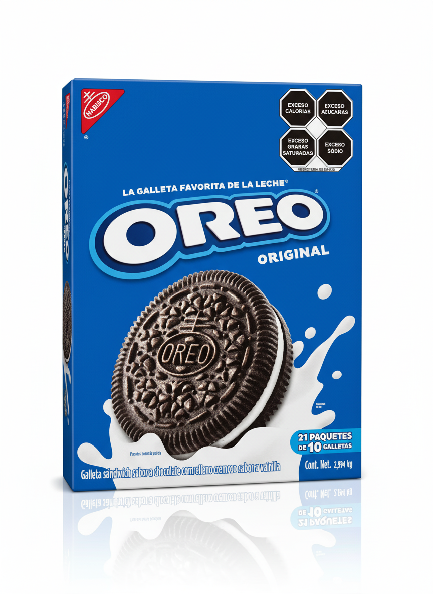 OREO GALLETAS CHOCOLATE 21/114 G