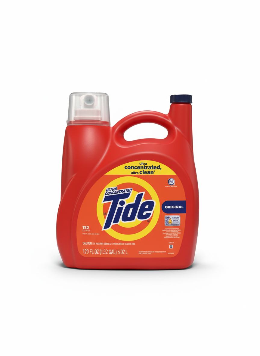 TIDE ORIGINAL DETERGENTE LIQUIDO 5L/152 CARGAS